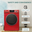 Equator All-in-One Washer Dryer VENTLESS/VENTED PET cycle1.62cf 110V