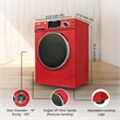 Equator All-in-One Washer Dryer VENTLESS/VENTED PET cycle1.62cf 110V