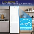 Conserv 12cf No Frost Bottom Freezer Refrigerator Wine Rack GARAGE READY E-Star