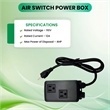 AIR SWITCH for Garbage Disposer COUNTERTOP OPERATION 110V 12A