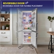 Conserv 12cf No Frost Bottom Freezer Refrigerator Wine Rack GARAGE READY E-Star