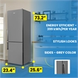 Conserv 12cf No Frost Bottom Freezer Refrigerator Wine Rack GARAGE READY E-Star