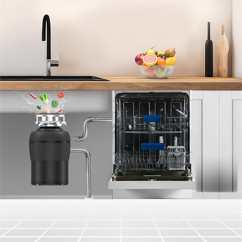 Equator 24 in Dishwasher 14 place + 3/4 HP Garbage Disposer 51dB 110V E-Star ADA