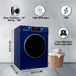 Equator CONVERTIBLE Washer-Dryer 18lb/1.9cf SANITIZE ALLERGEN Cycle 1400RPM