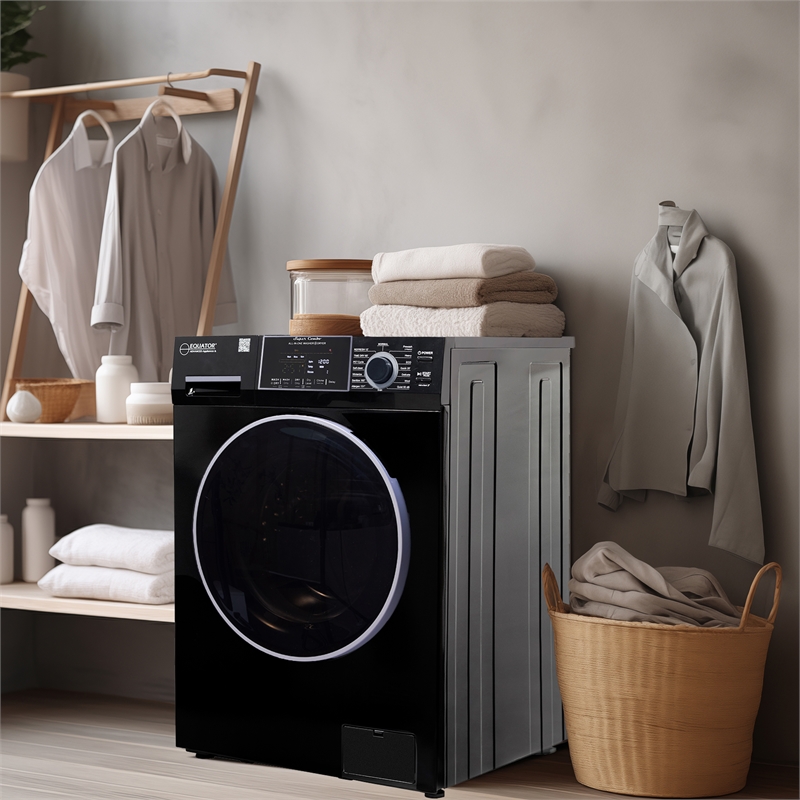 Equator All-in-One Washer Dryer VENTED-DRY  FASTER than Condense 15lb 110V