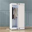 Equator Steam Dryer Closet REDUCE WRINKLES Sanitize Deodorize Refresh Slim110V