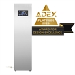 Equator Steam Dryer Closet REDUCE WRINKLES Sanitize Deodorize Refresh Slim110V