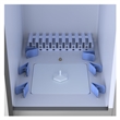 Equator Steam Dryer Closet REDUCE WRINKLES Sanitize Deodorize Refresh Slim110V