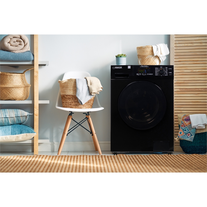 Equator All-in-One Washer Dryer VENTLESS/VENTED PET 1.62cf/15lbs+Portability Kit