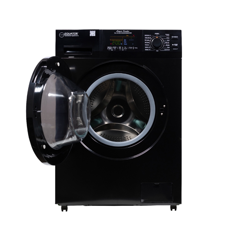 Equator All-in-One Washer Dryer VENTLESS/VENTED PET 1.62cf/15lbs+Portability Kit