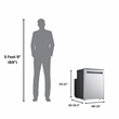 Equator Compact RV-Marine-Offgrid Refrigerator-Freezer 1.6cf 12V 110V