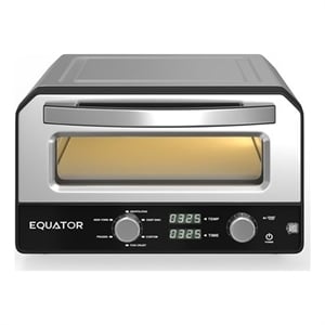 Equator 0.5 Cu.Ft. Indoor/Outdoor Pizza Oven Cooks 12-Inch Pizzas