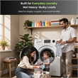 Equator Compact Washer 1.57cf/13lbs POWER WASH 15 Programs 1200rpm 110V