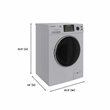 Equator Max All-in-One VENTED/VENTLESS Washer-Dryer 2.5cf/26lbs 1400RPM 110V