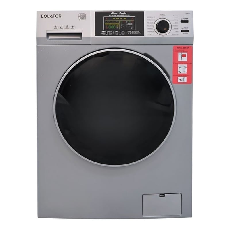 Equator Max All-in-One VENTED/VENTLESS Washer-Dryer 2.5cf/26lbs 1400RPM 110V