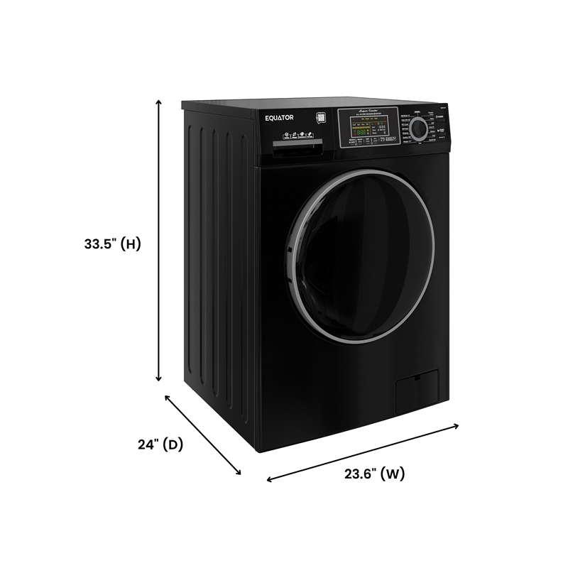 Equator Max All-in-One VENTED/VENTLESS Washer-Dryer 2.5cf/26lbs 1400RPM 110V