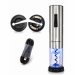 Electric Rechargeable Wine Opener + Foil Cutter Opens 40 Bottles Per Charge