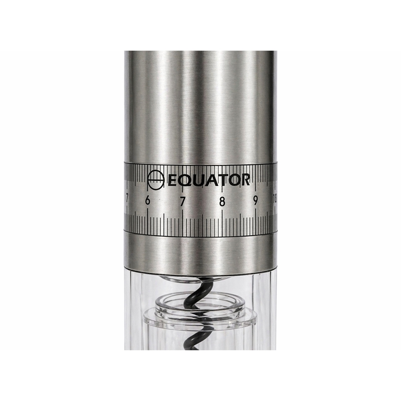 Equator Wine Bottle Opener Cordless Rechargeable with DC Adapter Stainless