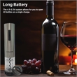 Electric Rechargeable Wine Opener + Foil Cutter Opens 40 Bottles Per Charge
