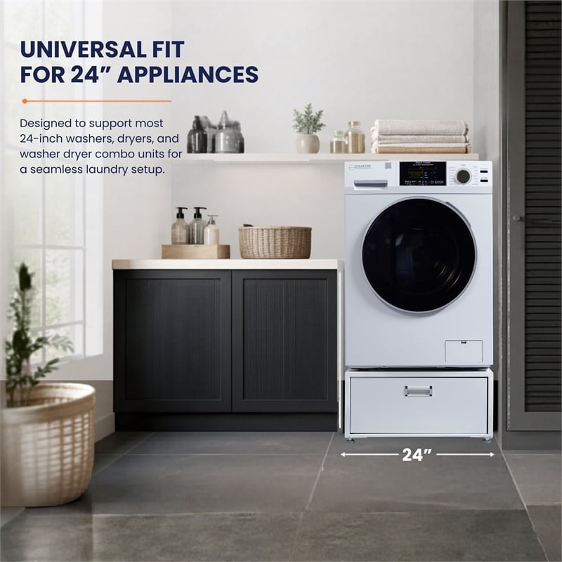 Universal Laundry Pedestal for 24