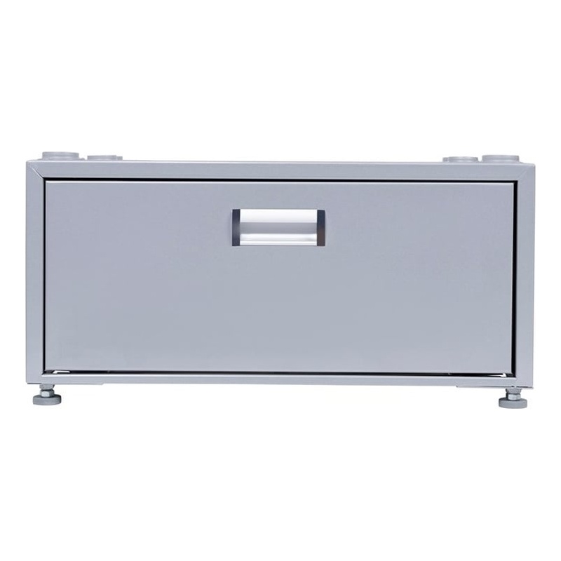 Equator 24in Laundry Pedestal 11in tall + Rollout Storage Drawer Adjustable feet