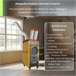 Equator 18000BTU Pro Portable AC Cool+Heat 1000sf In/Outdoor 110V