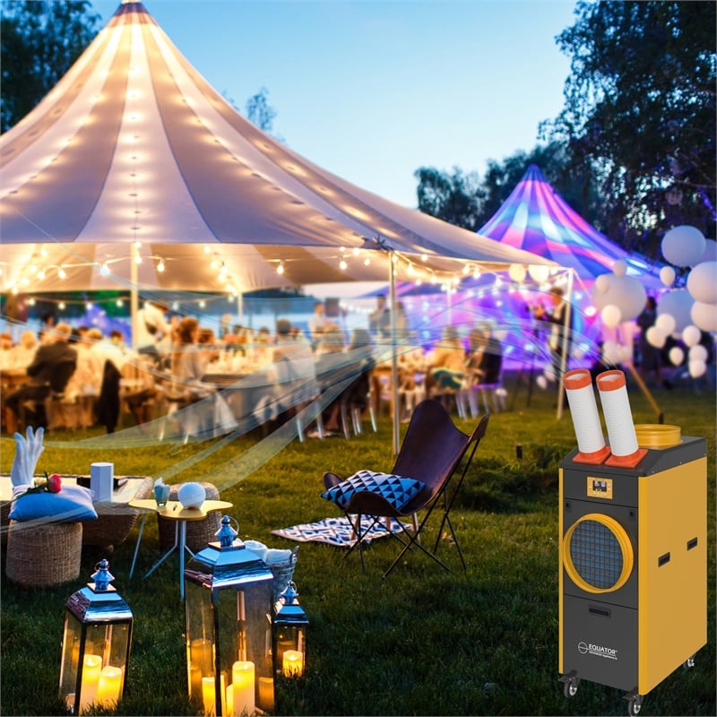 Equator 18000BTU Pro Portable AC Cool+Heat 1000sf In/Outdoor 110V