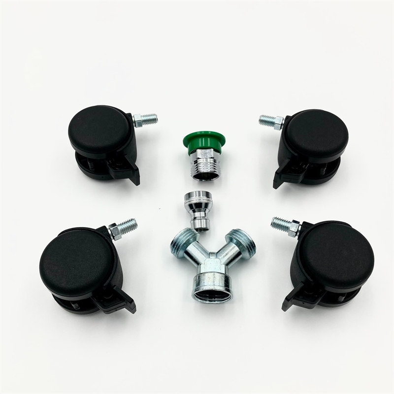 Equator Portability Kit - Casters/Y Connector/Faucet Adapter