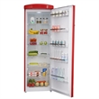Conserv 24 in. 11 cu. ft. Classic Retro Single Door Refrigerator in Red