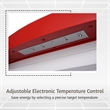 Conserv 24 in. 11 cu. ft. Classic Retro Single Door Refrigerator in Red