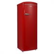 Conserv 24 in. 11 cu. ft. Classic Retro Single Door Refrigerator in Red