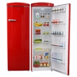 Conserv 24 in. 11 cu. ft. Classic Retro Single Door Refrigerator in Red