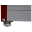 Conserv 24 in. 11 cu. ft. Classic Retro Single Door Refrigerator in Red