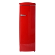 Conserv 24 in. 11 cu. ft. Classic Retro Single Door Refrigerator in Red