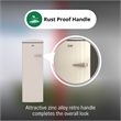 Conserv 24 in. Classic 8.3 Cu. FT. Frost Free Retro Upright Freezer in Cream