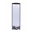 Conserv 10.7 cu. ft. Bottom Mount Retro Refrigerator in Black