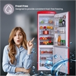 Conserv 10.7 cu. ft. Bottom Mount Retro Refrigerator in Black