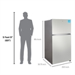 Conserv 30in Refrigerator 18cf Top Freezer INSTALLED ICE MAKER E-STAR 110V
