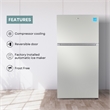 Conserv 30in Refrigerator 18cf Top Freezer INSTALLED ICE MAKER E-STAR 110V