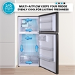 Conserv 30in Refrigerator 18cf Top Freezer INSTALLED ICE MAKER E-STAR 110V
