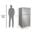 Conserv 33in Refrigerator 21cf Top Freezer INSTALLED ICE MAKER E-STAR 110V