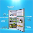 Conserv 33in Refrigerator 21cf Top Freezer INSTALLED ICE MAKER E-STAR 110V