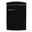 Conserv 3.2 cu. ft. Retro Convertible Refrigerator-Freezer Frost Free in Black