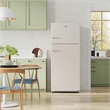 Conserv 30in RETRO Refrigerator 18cf Top Mount FACTORY INSTALLED ICE MAKER 110V