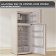 Conserv 30in RETRO Refrigerator 18cf Top Mount FACTORY INSTALLED ICE MAKER 110V