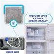 Conserv 30in RETRO Refrigerator 18cf Top Mount FACTORY INSTALLED ICE MAKER 110V