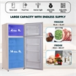 Conserv 30in RETRO Refrigerator 18cf Top Mount FACTORY INSTALLED ICE MAKER 110V