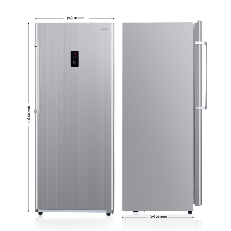 Conserv 14cf Upright Freezer CONVERTIBLE REF Garage Ready E-Star 28in wide 110V