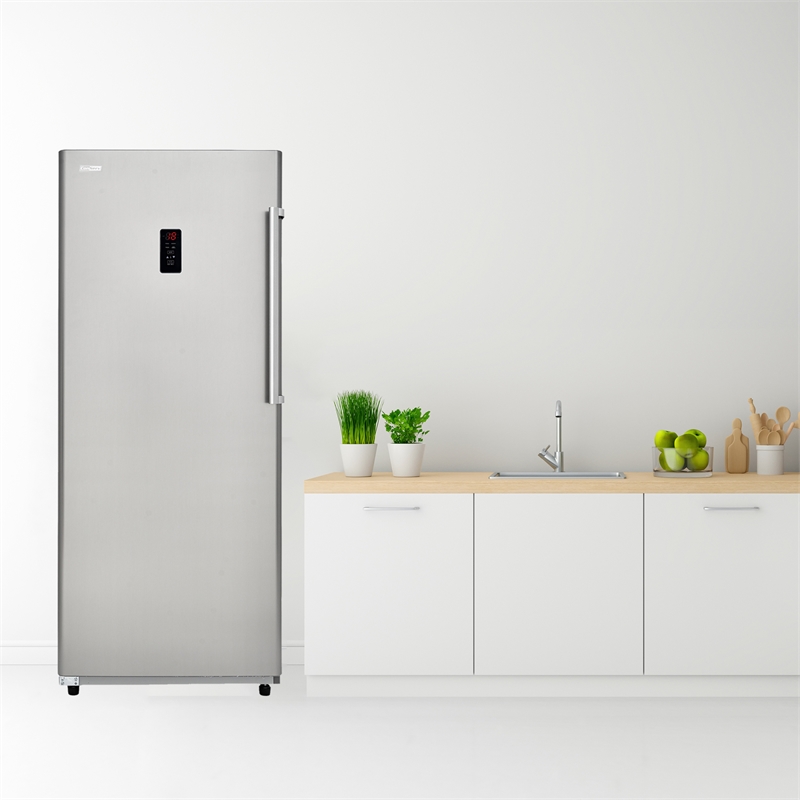Conserv 17 cu. ft Convertible Upright Freezer/Refrigerator in Stainless