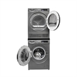 Conserv LUXE STACKABLE Washer 2.2 cf 110 V Dryer 4 Cf 220V with Stacking Shelf